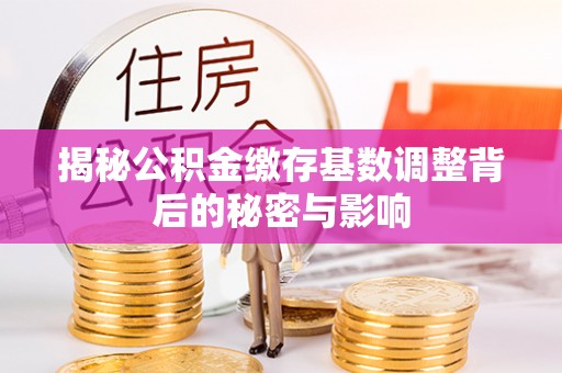 定海揭秘公积金缴存基数调整背后的秘密与影响