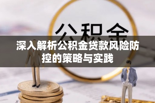 定海深入解析公积金贷款风险防控的策略与实践
