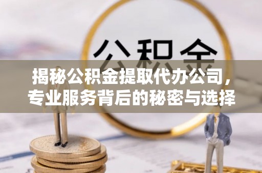 定海揭秘公积金提取代办公司，专业服务背后的秘密与选择指南