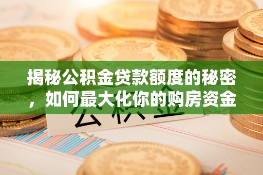 定海揭秘公积金贷款额度的秘密，如何最大化你的购房资金