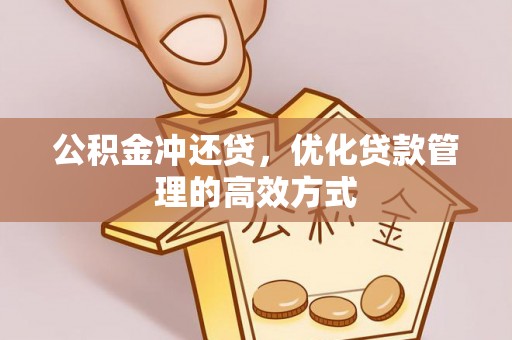 定海公积金冲还贷，优化贷款管理的高效方式