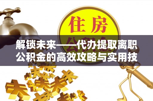 定海解锁未来——代办提取离职公积金的高效攻略与实用技巧