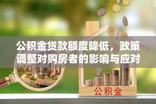 定海公积金贷款额度降低，政策调整对购房者的影响与应对策略