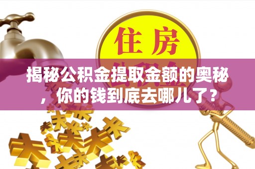 定海揭秘公积金提取金额的奥秘，你的钱到底去哪儿了？