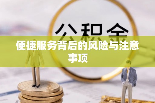 定海便捷服务背后的风险与注意事项