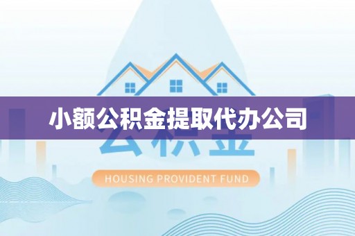 定海小额公积金提取代办公司